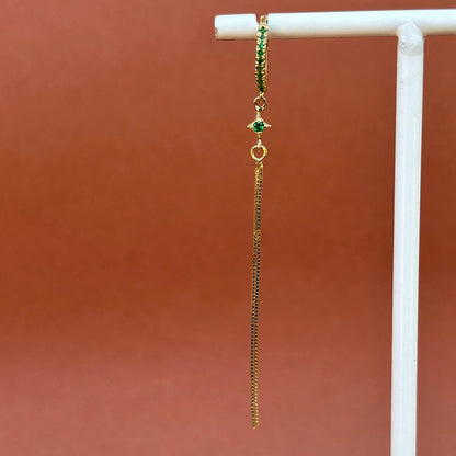 עגיל סיאטל – עגיל תלוי מזהב 14 קראט