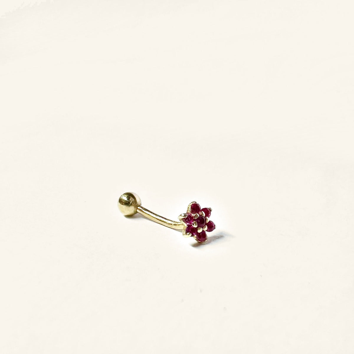 פירסינג קייפטאון – עגיל פירסינג מזהב 14 קראט
